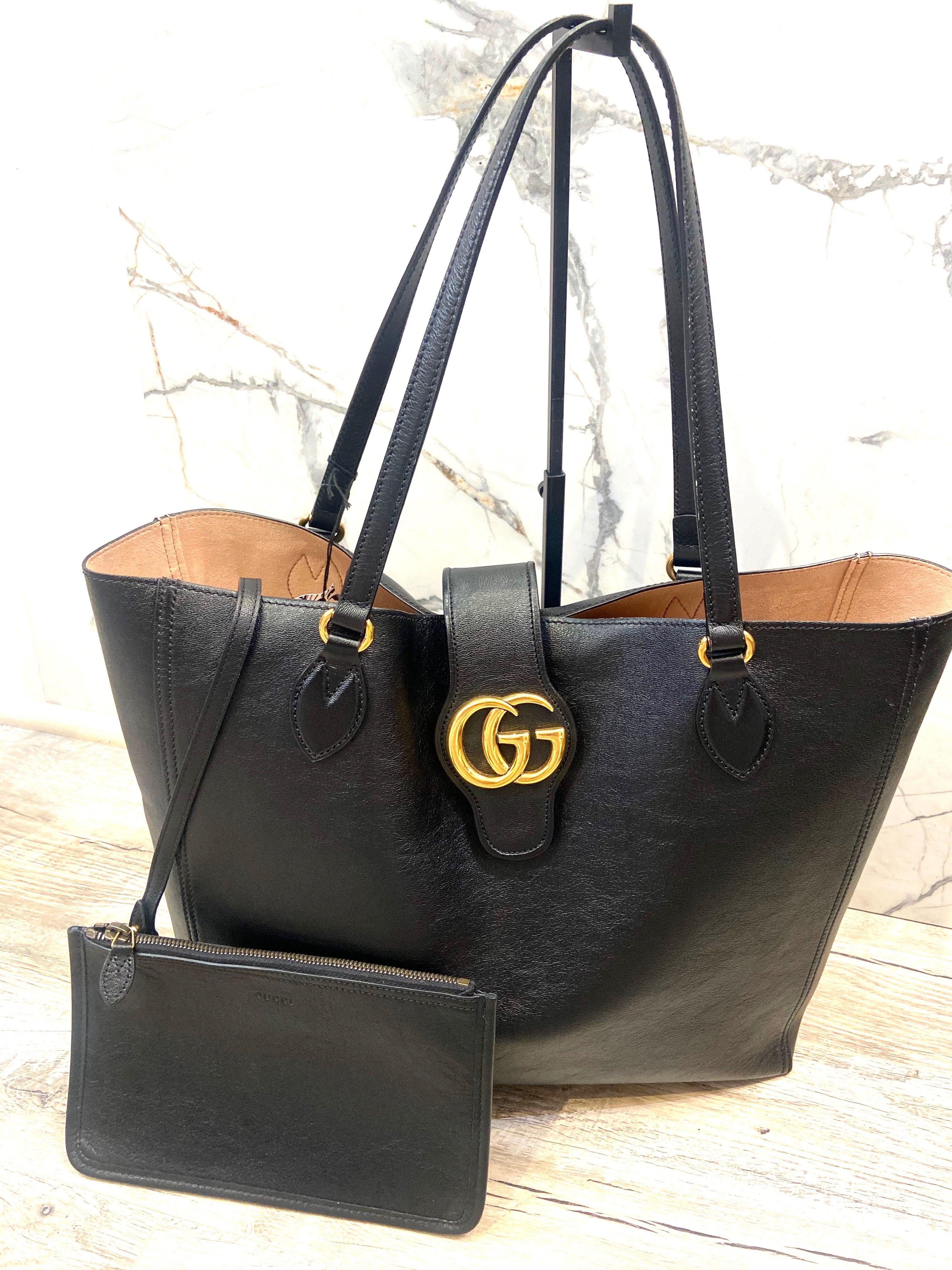 GUCCI GG MARMONT DAHLIA TOTE BAG