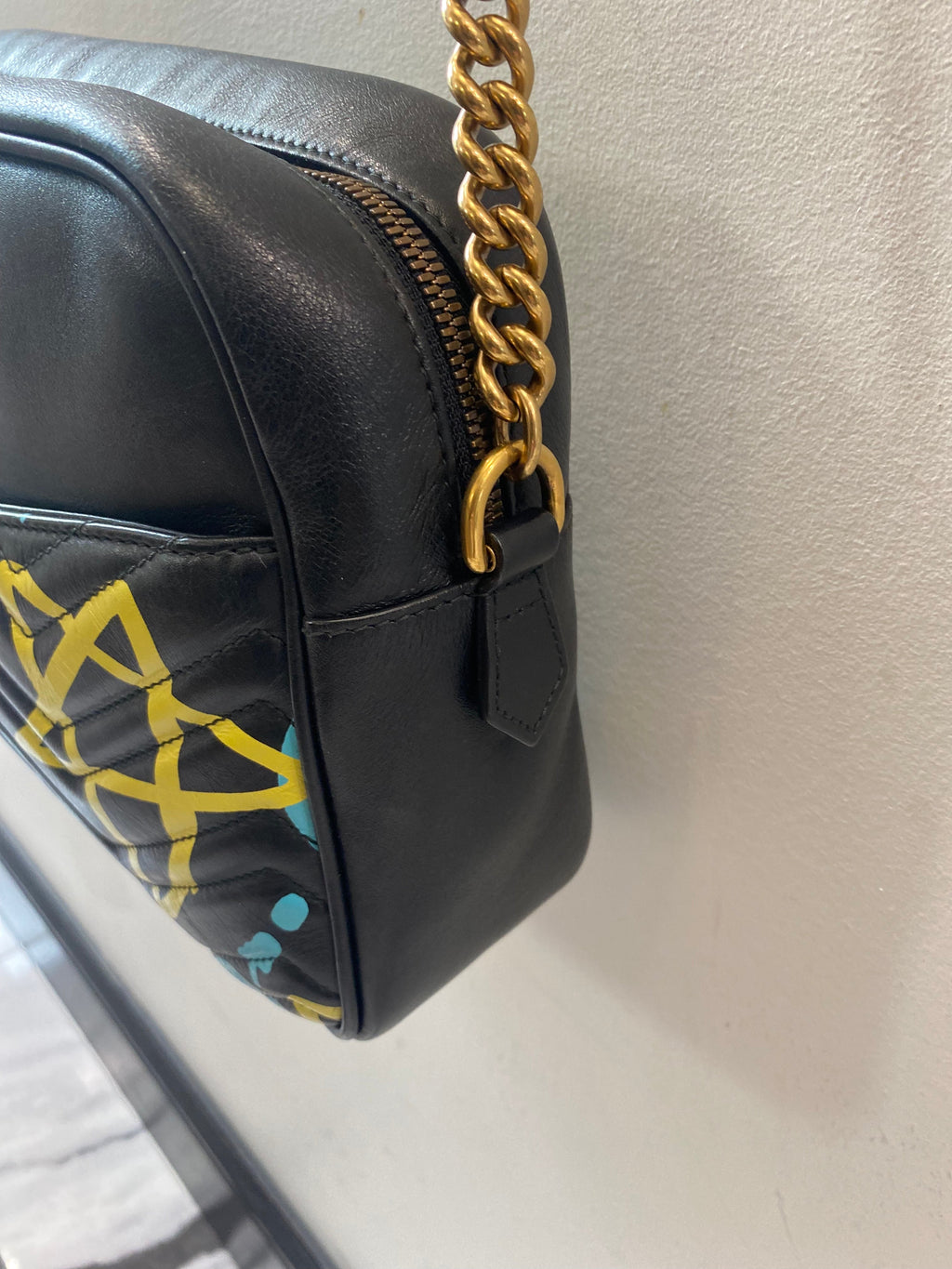 GUCCI GG MARMONT GHOST CHAIN BAG