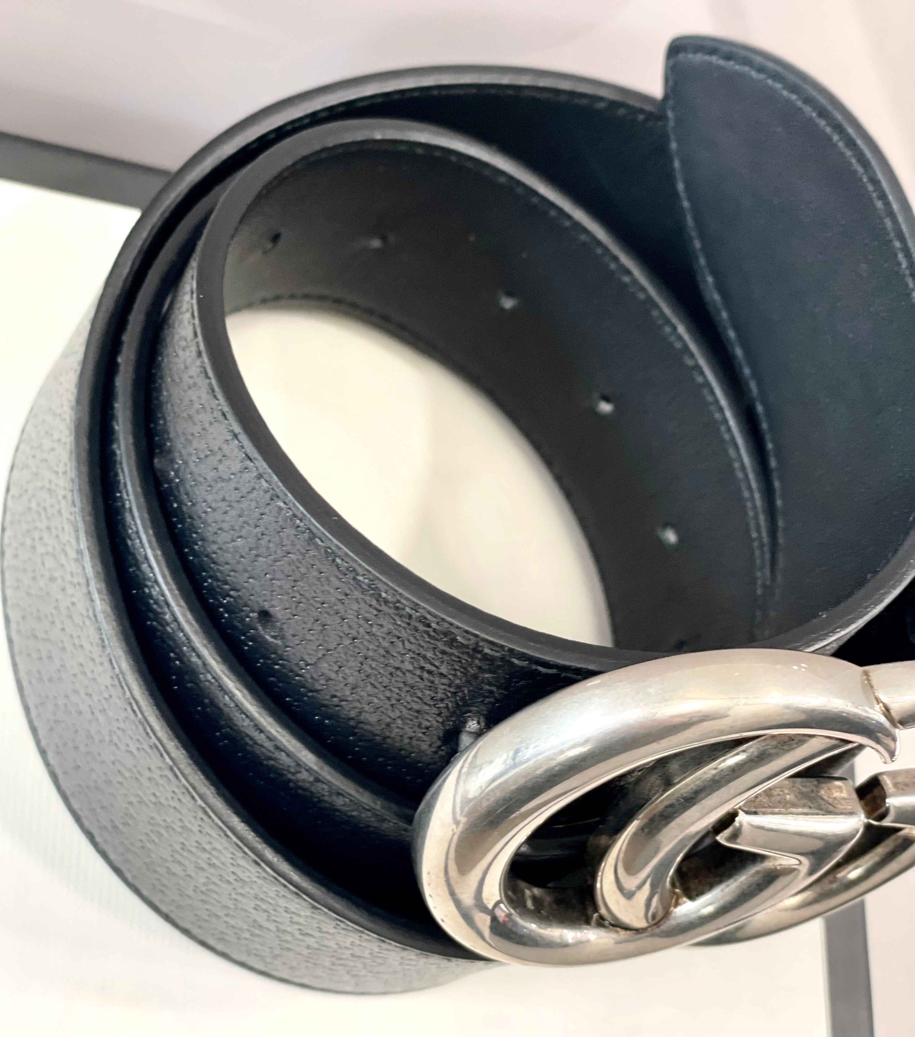 GUCCI GG MARMONT LEATHER BELT