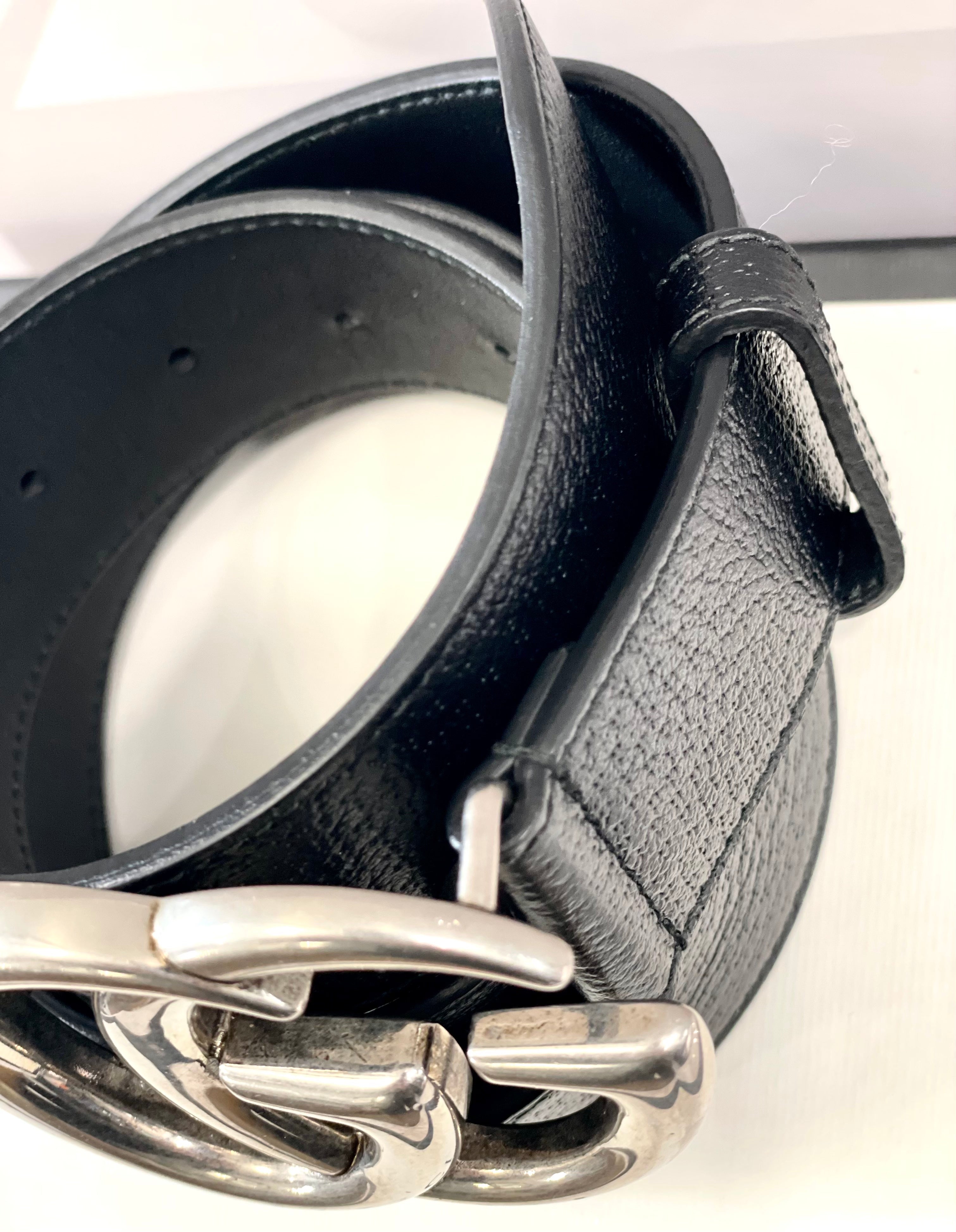 GUCCI GG MARMONT LEATHER BELT