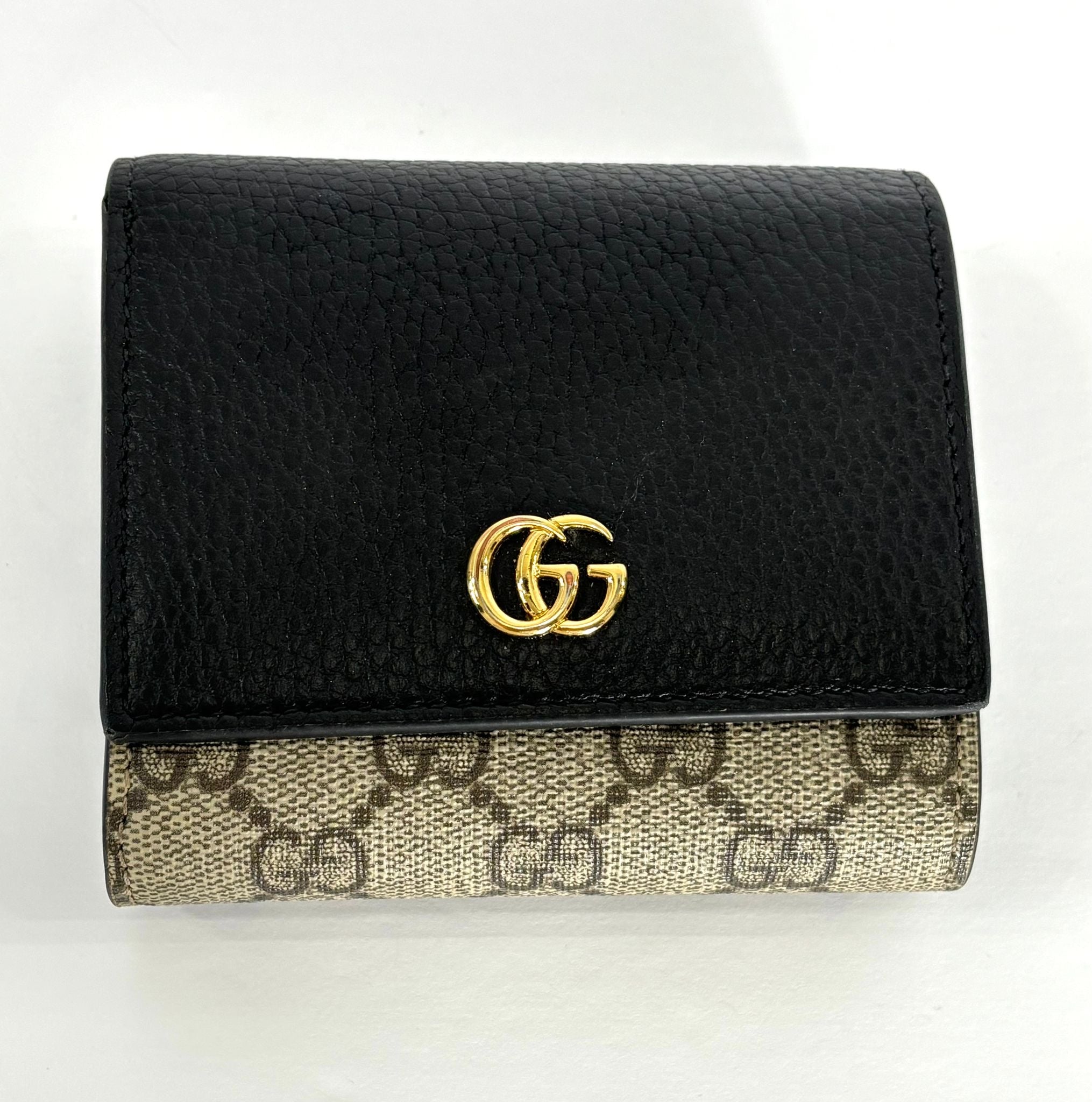 GUCCI GG MARMONT MEDIUM BI-FILD WALLET