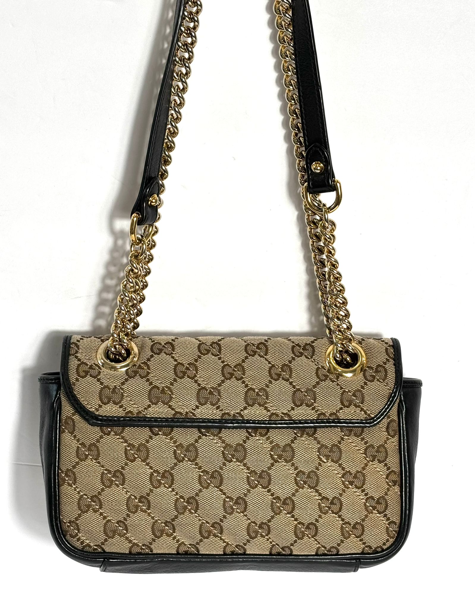 GUCCI GG MARMONT MONOGRAM MINI CROSSBODY BAG