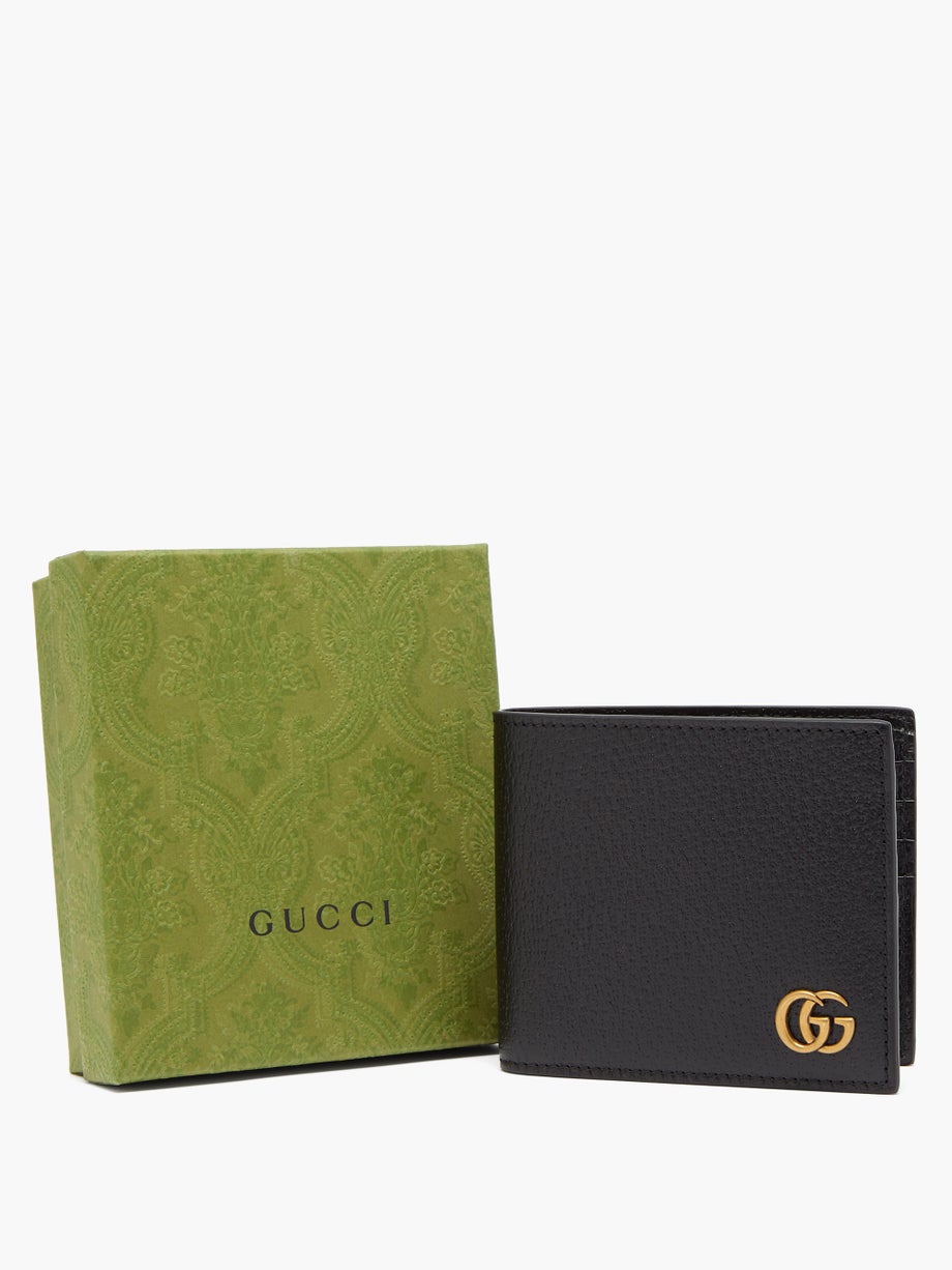 GUCCI GG MARMONT LEATHER BI-FOLD WALLET