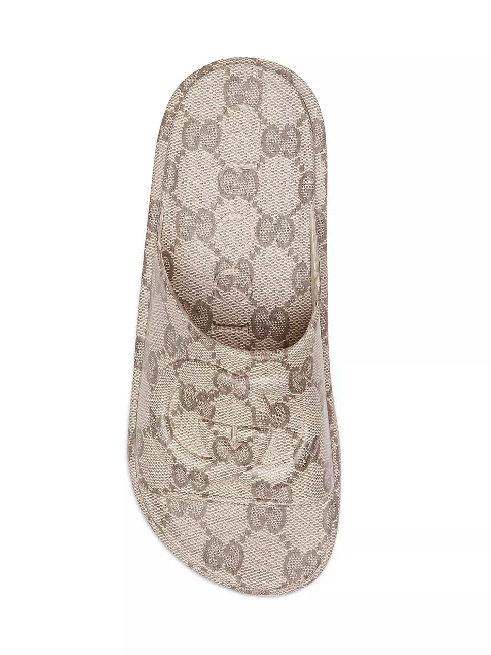 GUCCI GG MONOGRAM MIAMI PLATFORM SLIDES