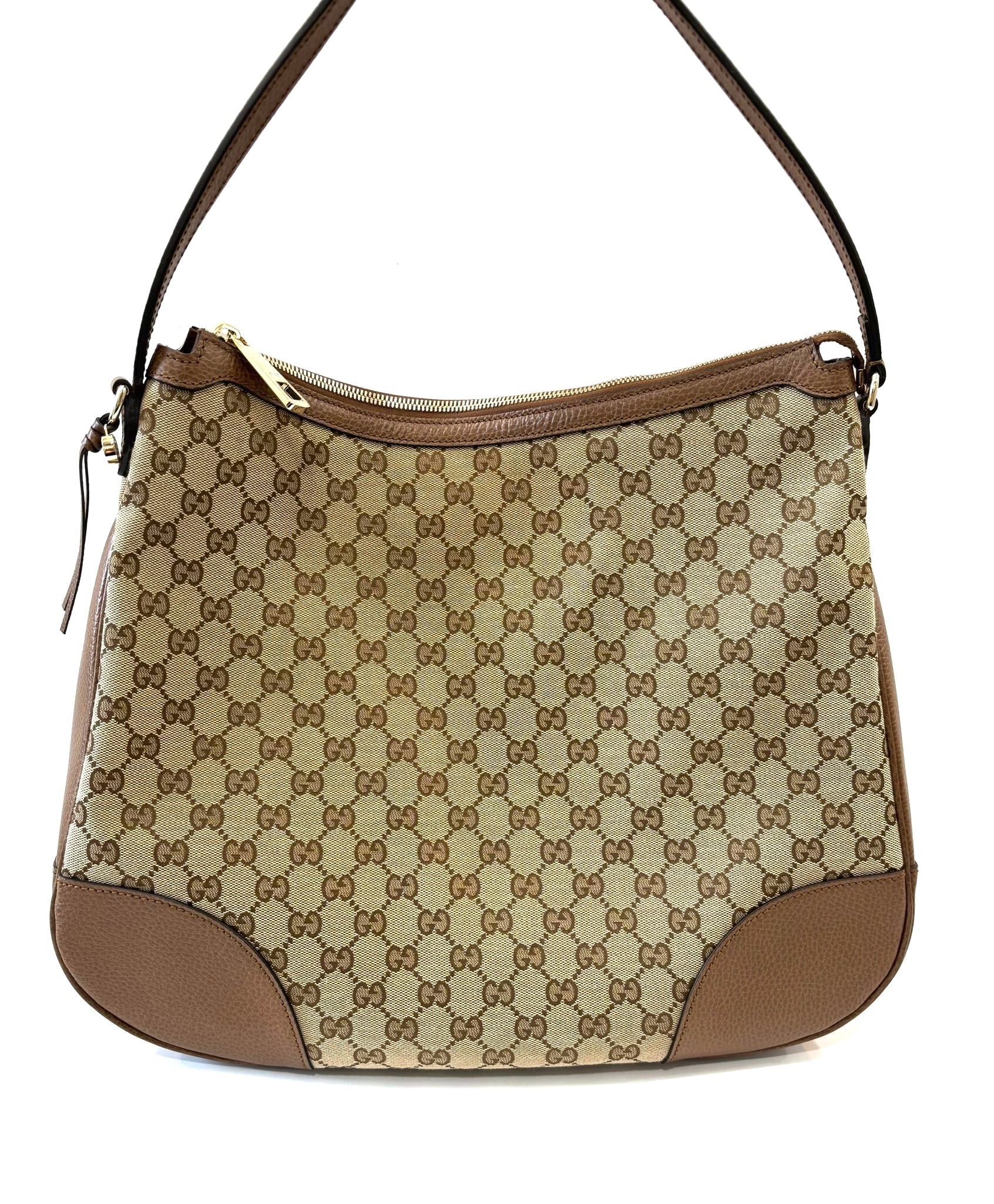 GUCCI GG MONOGRAM LARGE MARGAUX HOBO BAG