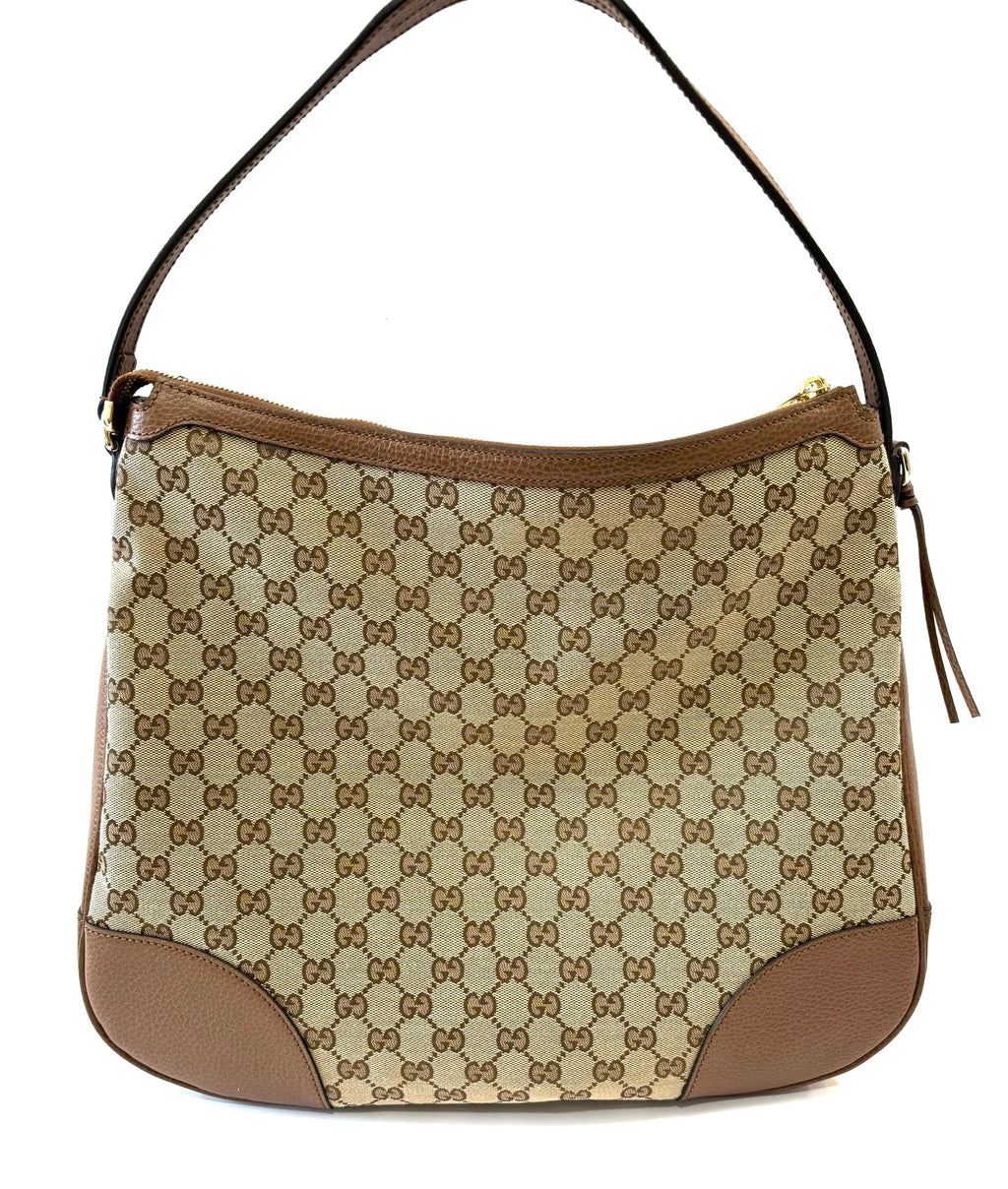GUCCI GG MONOGRAM LARGE MARGAUX HOBO BAG