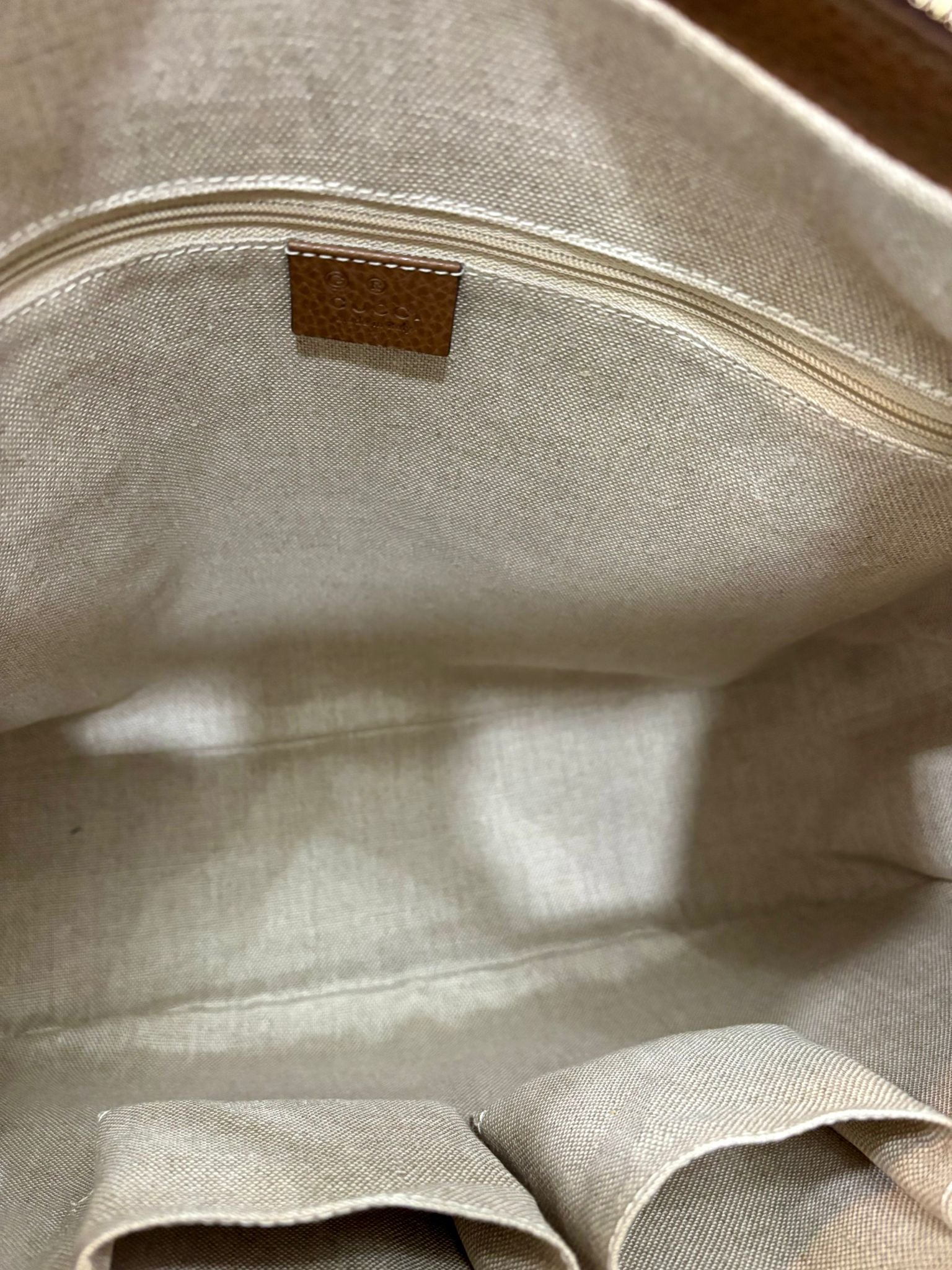 GUCCI GG MONOGRAM LARGE MARGAUX HOBO BAG