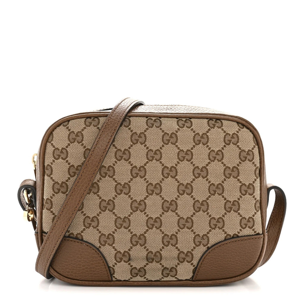 GUCCI GG MONOGRAM MINI BREE CAMERA BAG