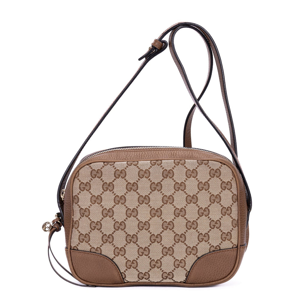 GUCCI GG MONOGRAM MINI BREE CAMERA BAG