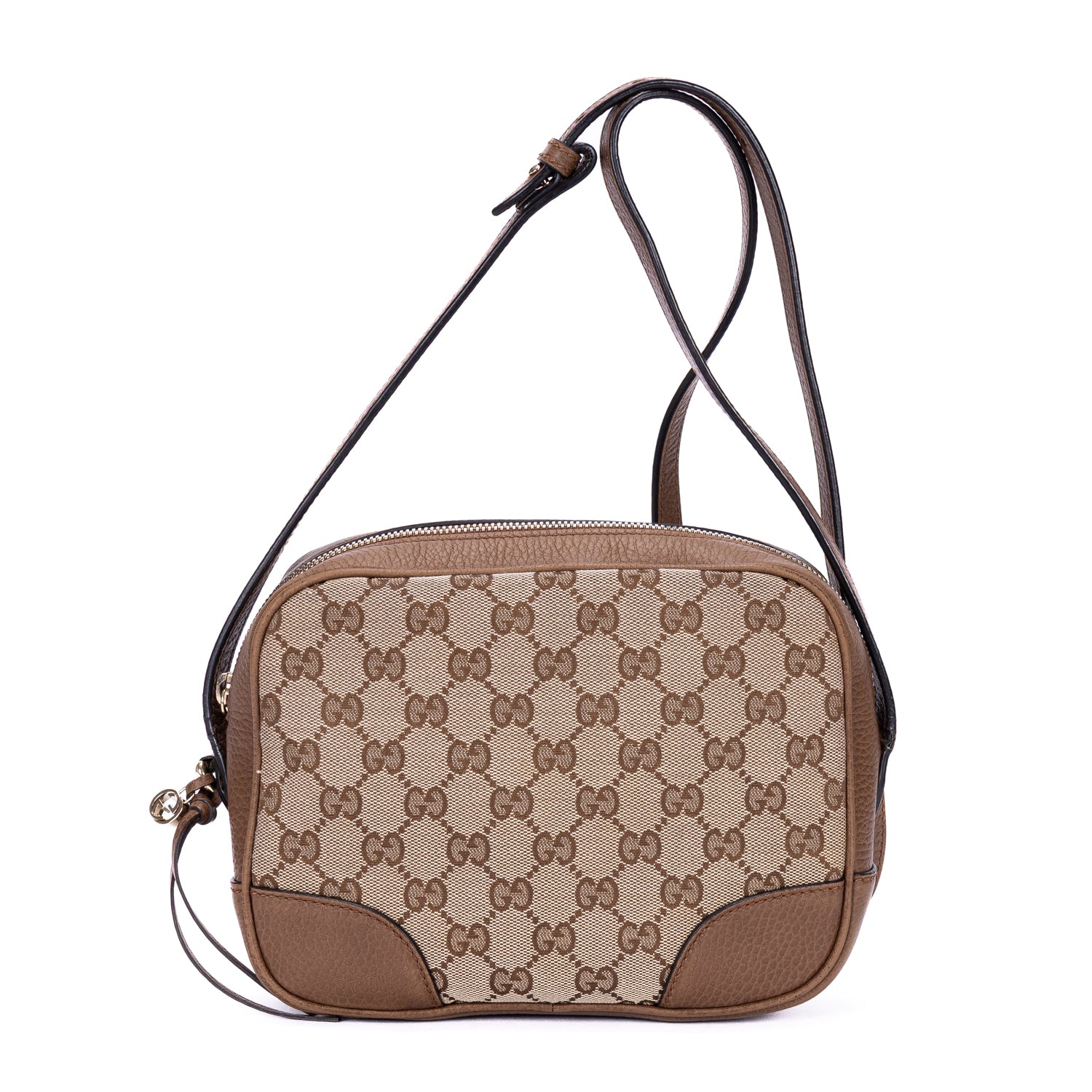 GUCCI GG MONOGRAM MINI BREE CAMERA BAG