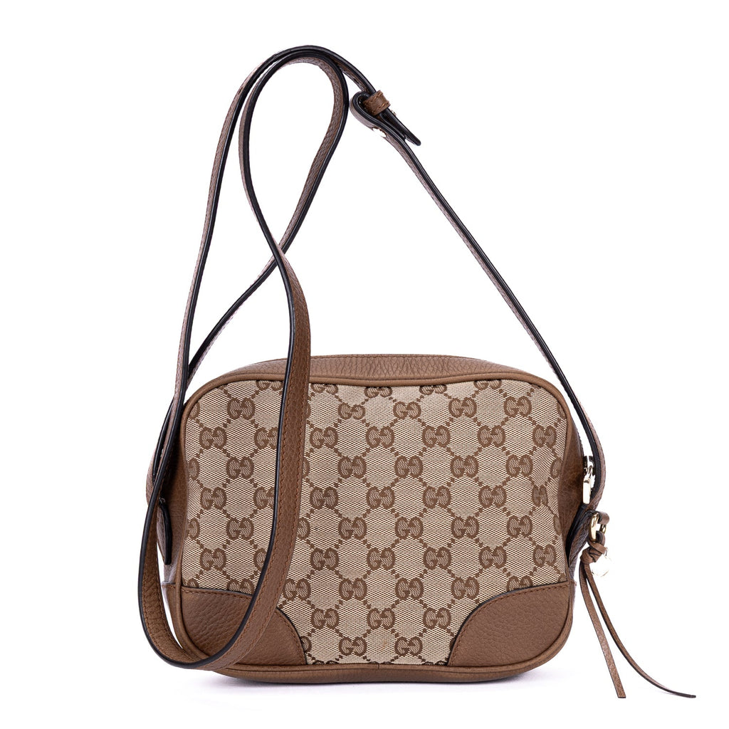 GUCCI GG MONOGRAM MINI BREE CAMERA BAG