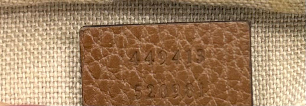 GUCCI GG MONOGRAM MINI BREE CAMERA BAG