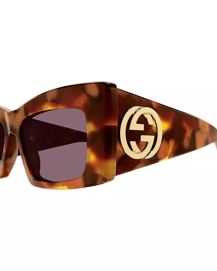 GUCCI GG MUSE BUTTERFLY SUNGLASSES HAVANA