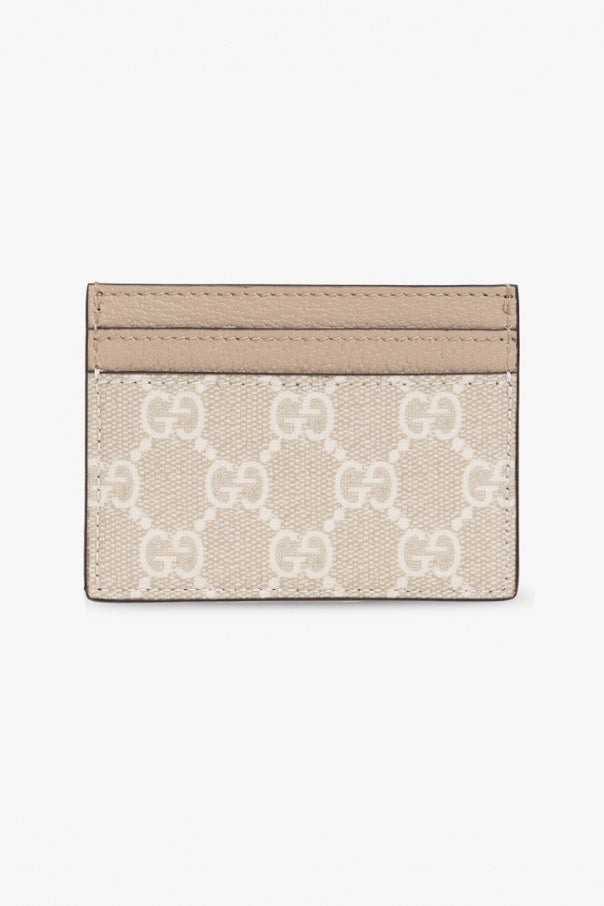GUCCI OPHIDIA GG WEB ACCENT CARD CASE