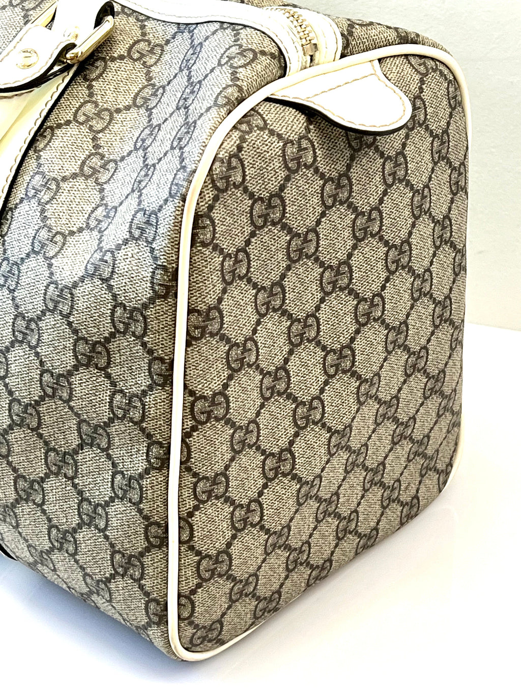 GUCCI GG PLUS MONOGRAM MEDIUM JOY BOSTON BAG