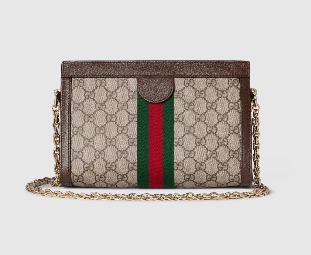 GG SUPREME OPHIDIA SMALL CHAIN  STRAP SHOULDER BAG
