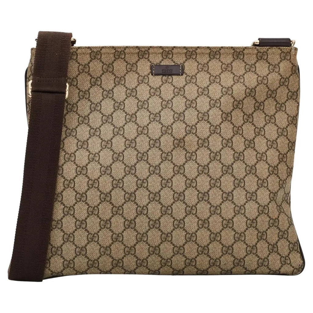 GUCCI GG SUPREME MONOGRAM MESSENGER BAG