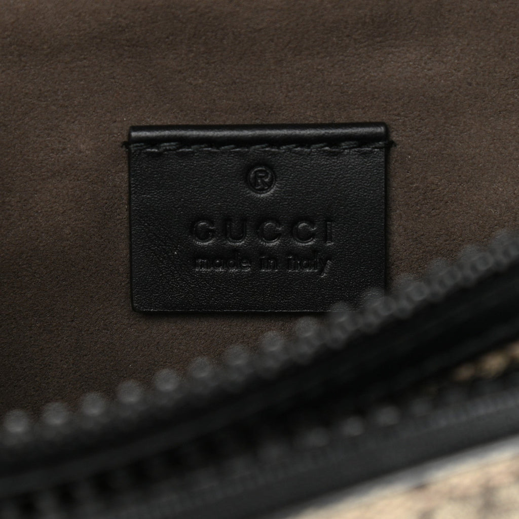 GUCCI GG SUPREME MONOGRAM BELT BAG