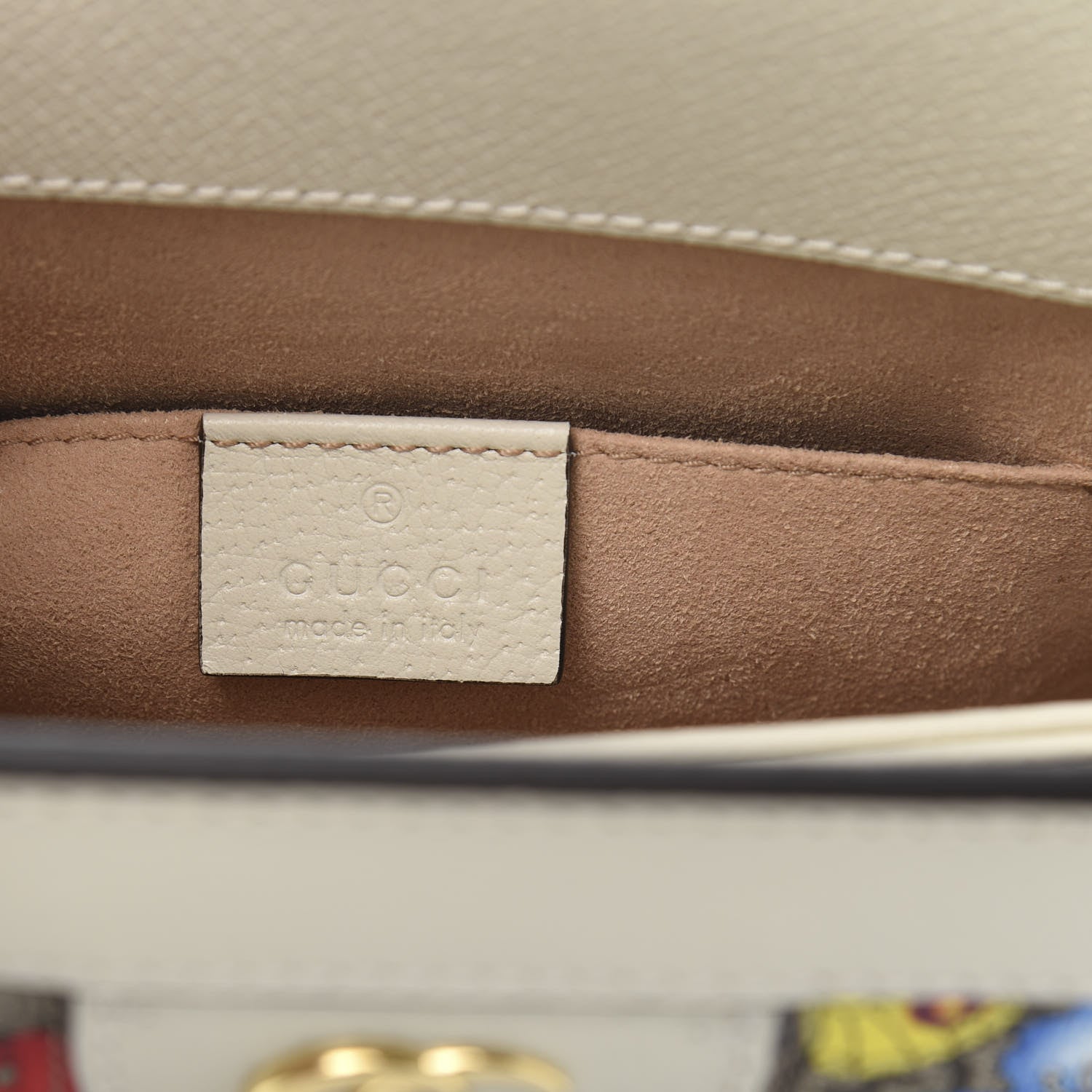 GUCCI GG SUPREME MONOGRAM FLORA WEB OPHIDIA CHAIN BAG