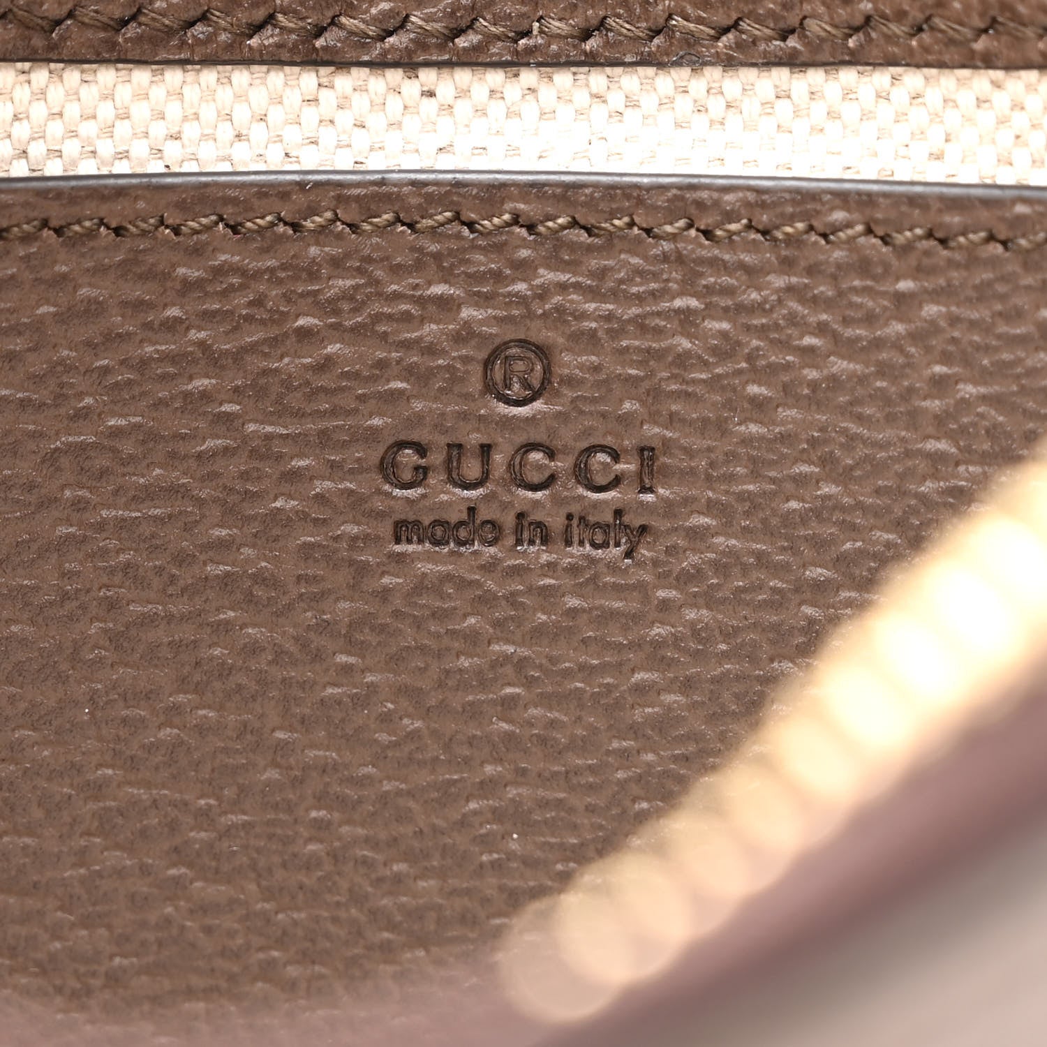 GUCCI GG SUPREME MONOGRAM MINI OPHIDIA CHAIN BAG