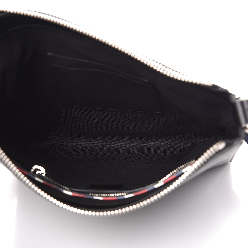 GUCCI GG SUPREME MONOGRAM NIGHT COURRIER APPLIQUE MESSENGER BAG