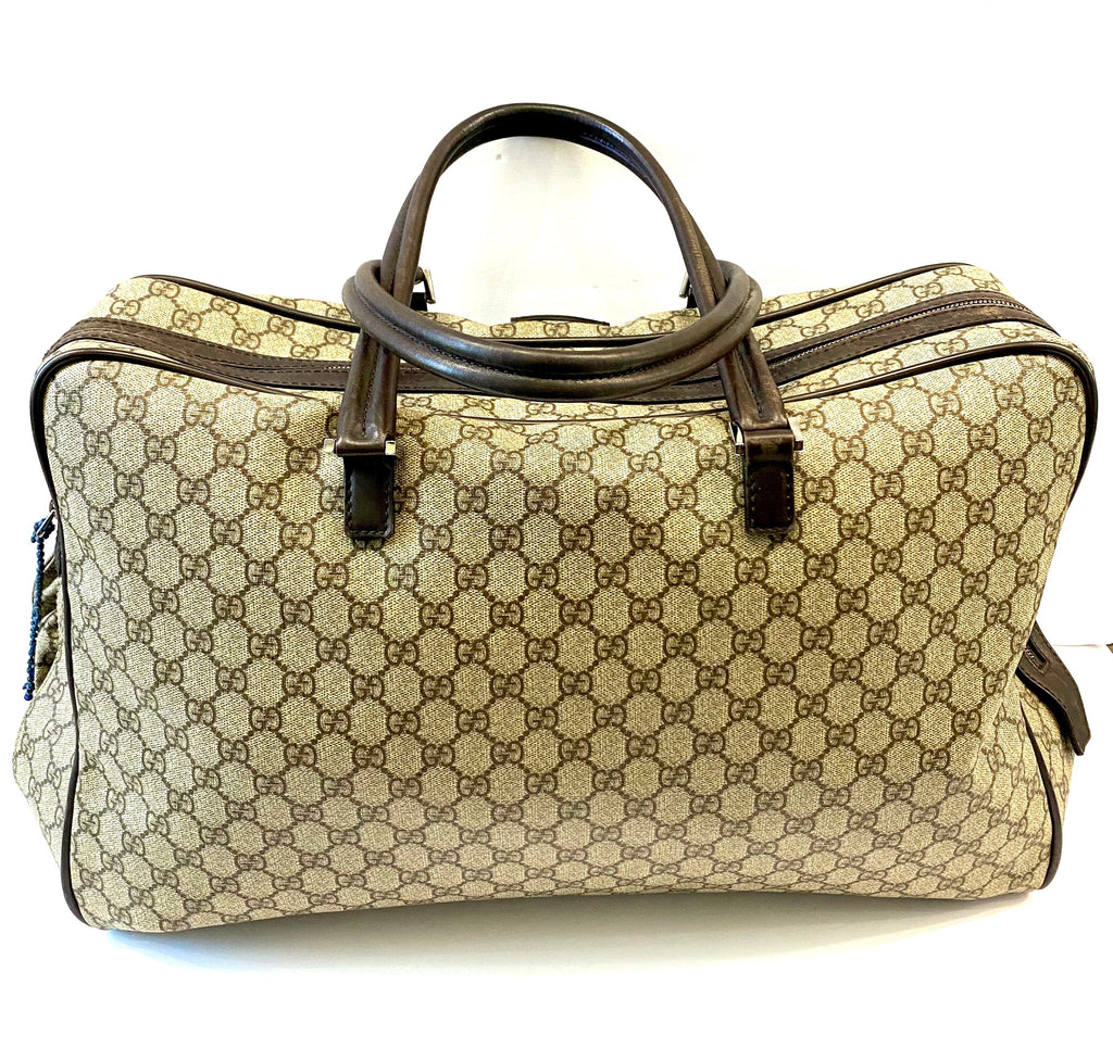 GUCCI GG SUPREME VALISE TRAVEL CARRY ON BAG