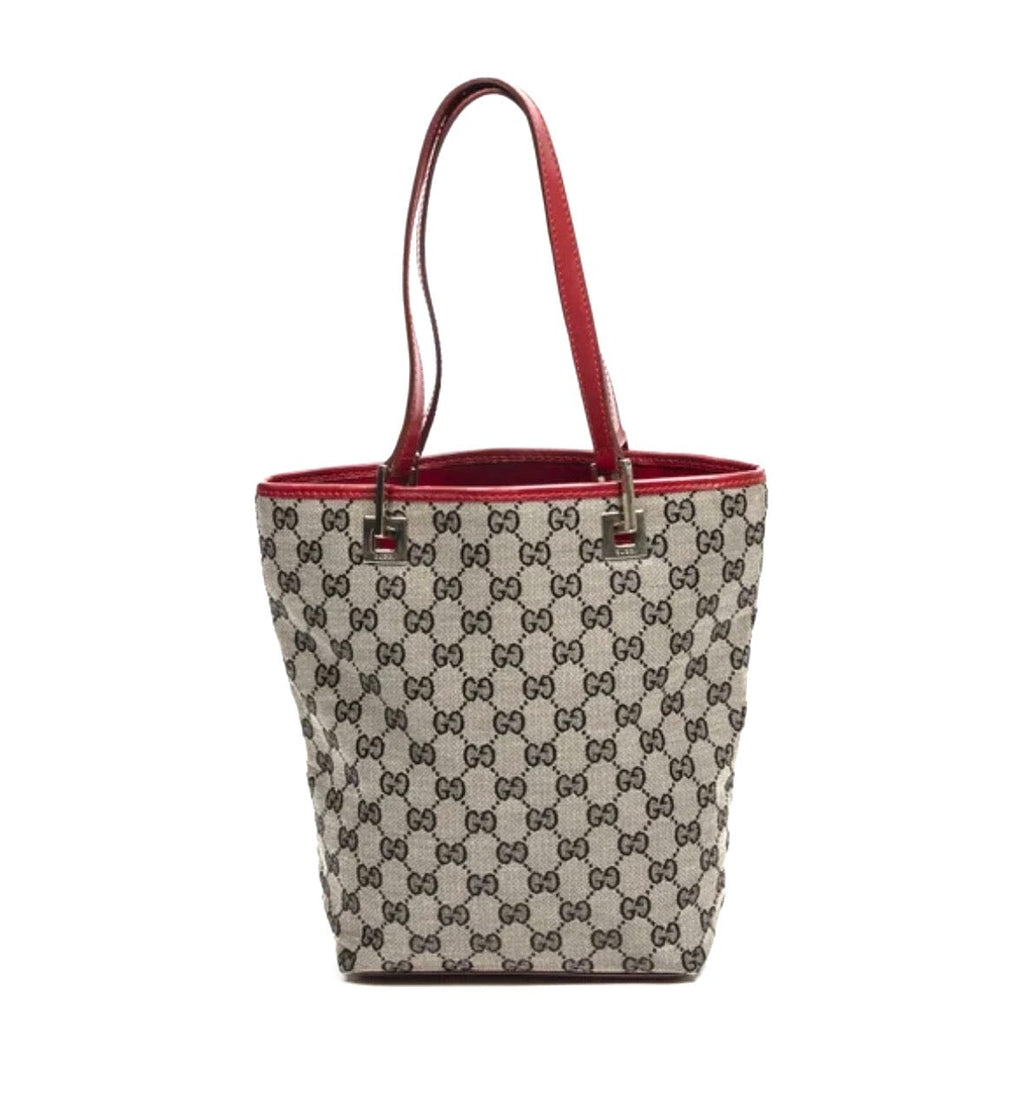 GUCCI GG SUPREME VINTAGE BRITT TOTE BAG