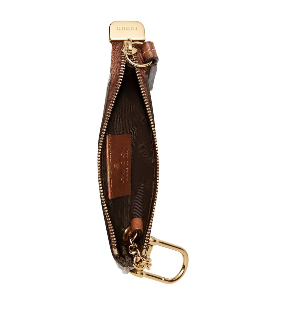 GUCCI GG SUPREME KEY POUCH