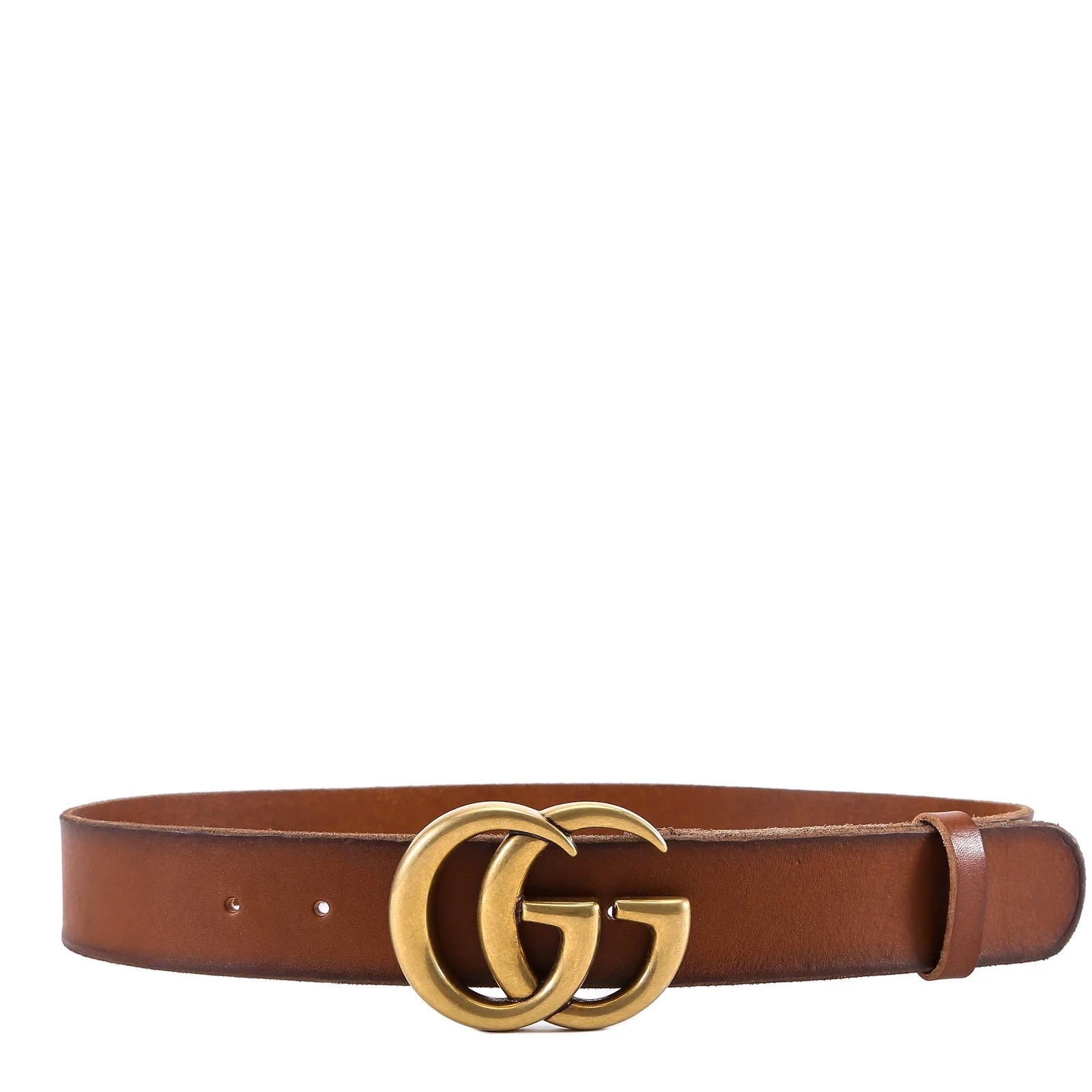 GUCCI GG MARMONT CALFSKIN LEATHER BELT