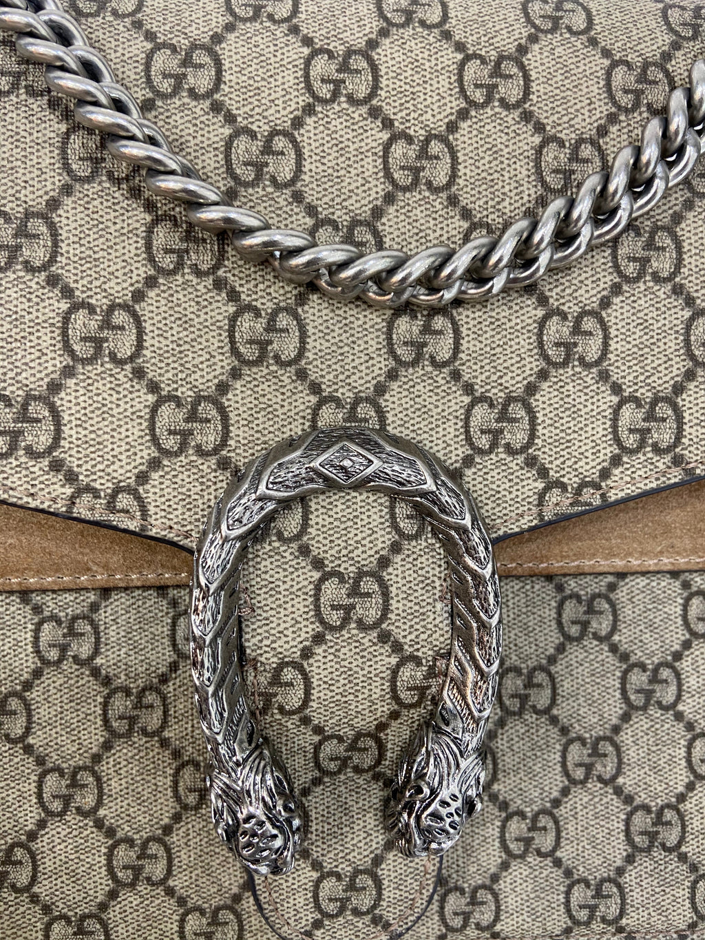 GUCCI GG SUPREME MONOGRAM DIONYSUS SHOULDER BAG
