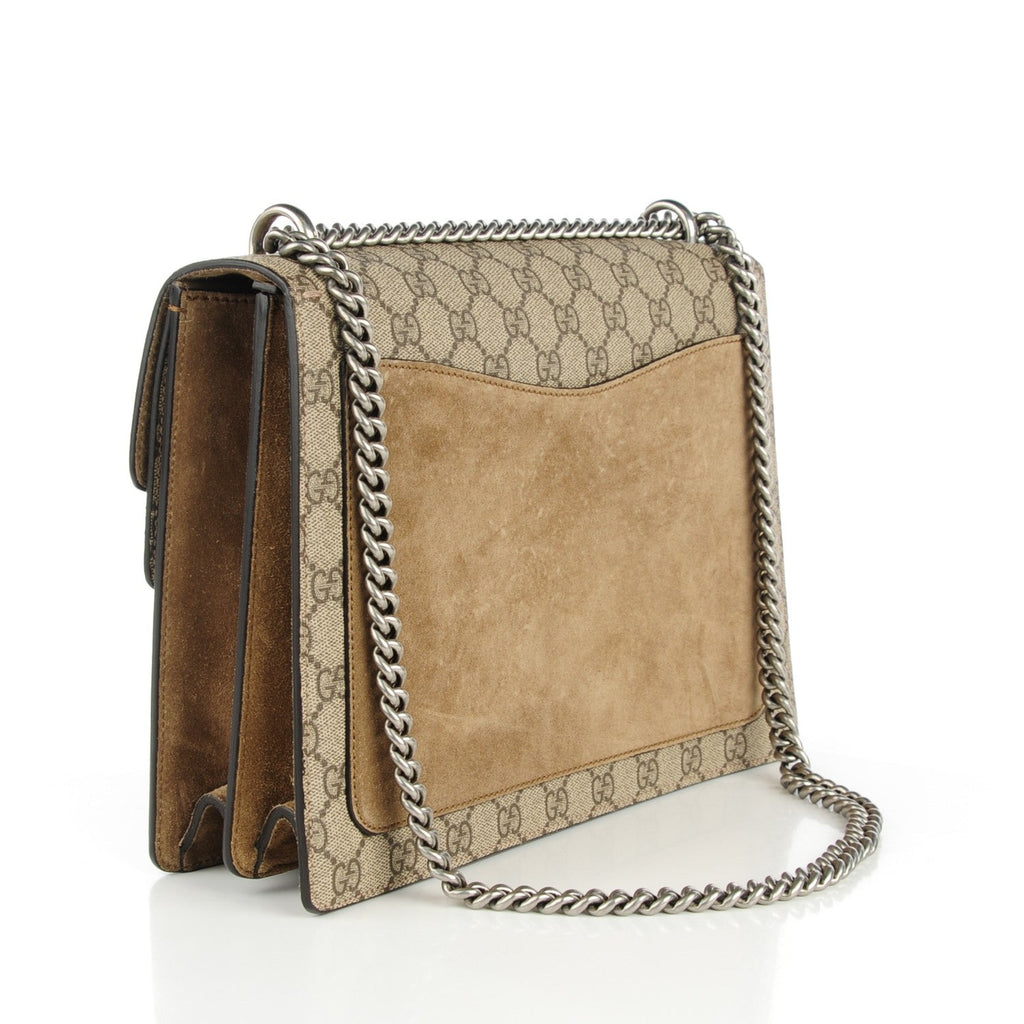 GUCCI GG SUPREME MONOGRAM DIONYSUS SHOULDER BAG