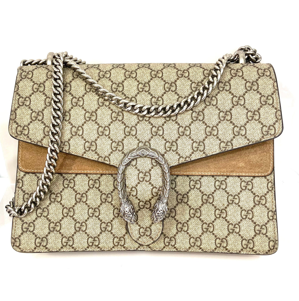 GUCCI GG SUPREME MONOGRAM DIONYSUS SHOULDER BAG