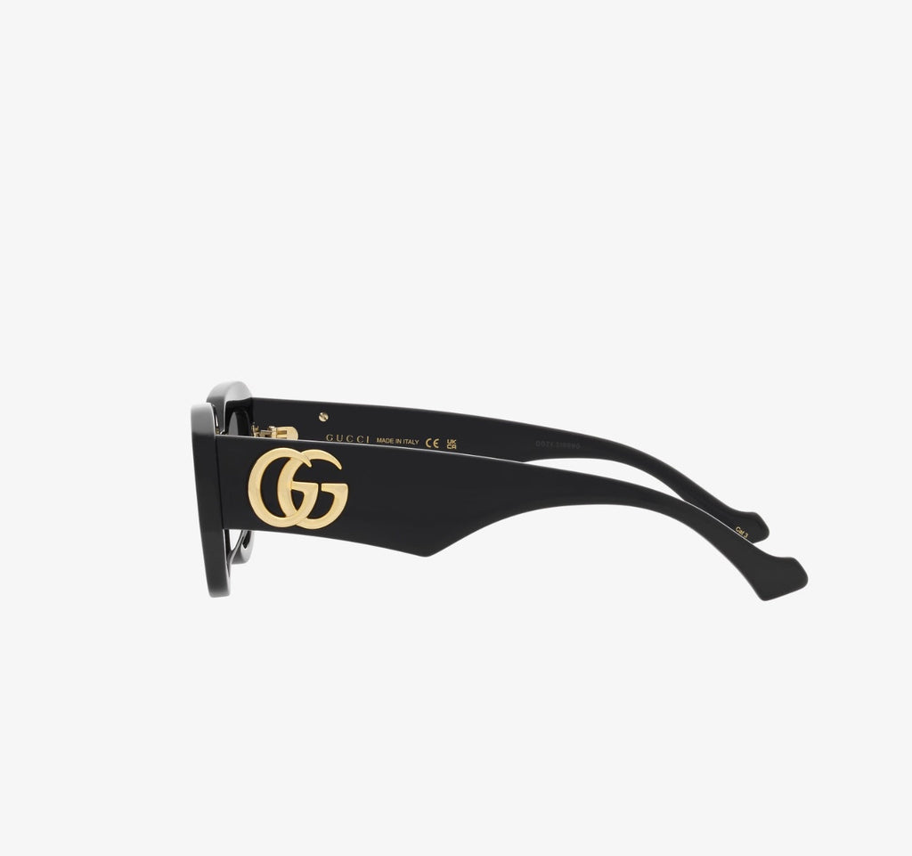 GUCCI GG1421S CAT EYE GEOMETRIC FRAME SUNGLASSES