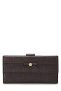 GUCCI GUCCISSIMA MAYFAIR CALFSKIN LEATHER LONG BIFOLD WALLET