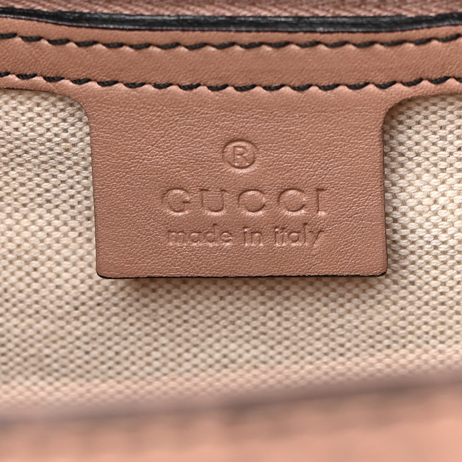 GUCCI GUCCISSIMA EMILY LARGE LEATHER CHAIN BAG