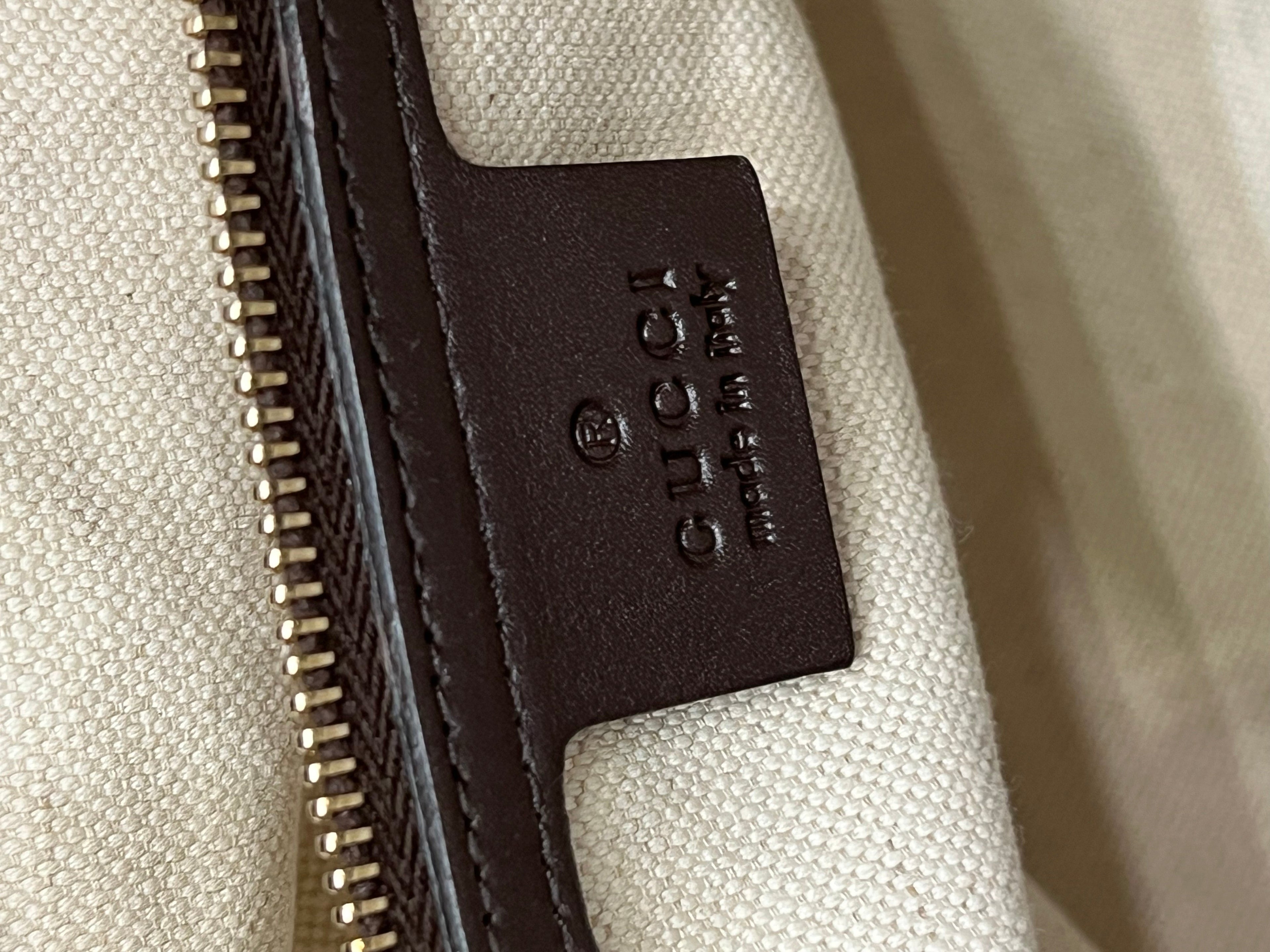 GUCCI GUCCISSIMA LEATHER BREE SATCHEL