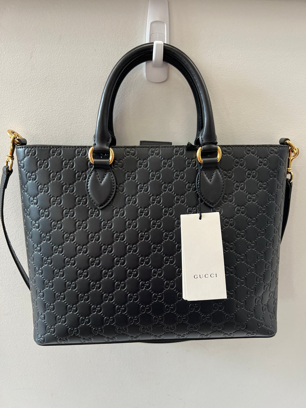 GUCCI SIGNATURE GUCCISSIMA TOTE BAG