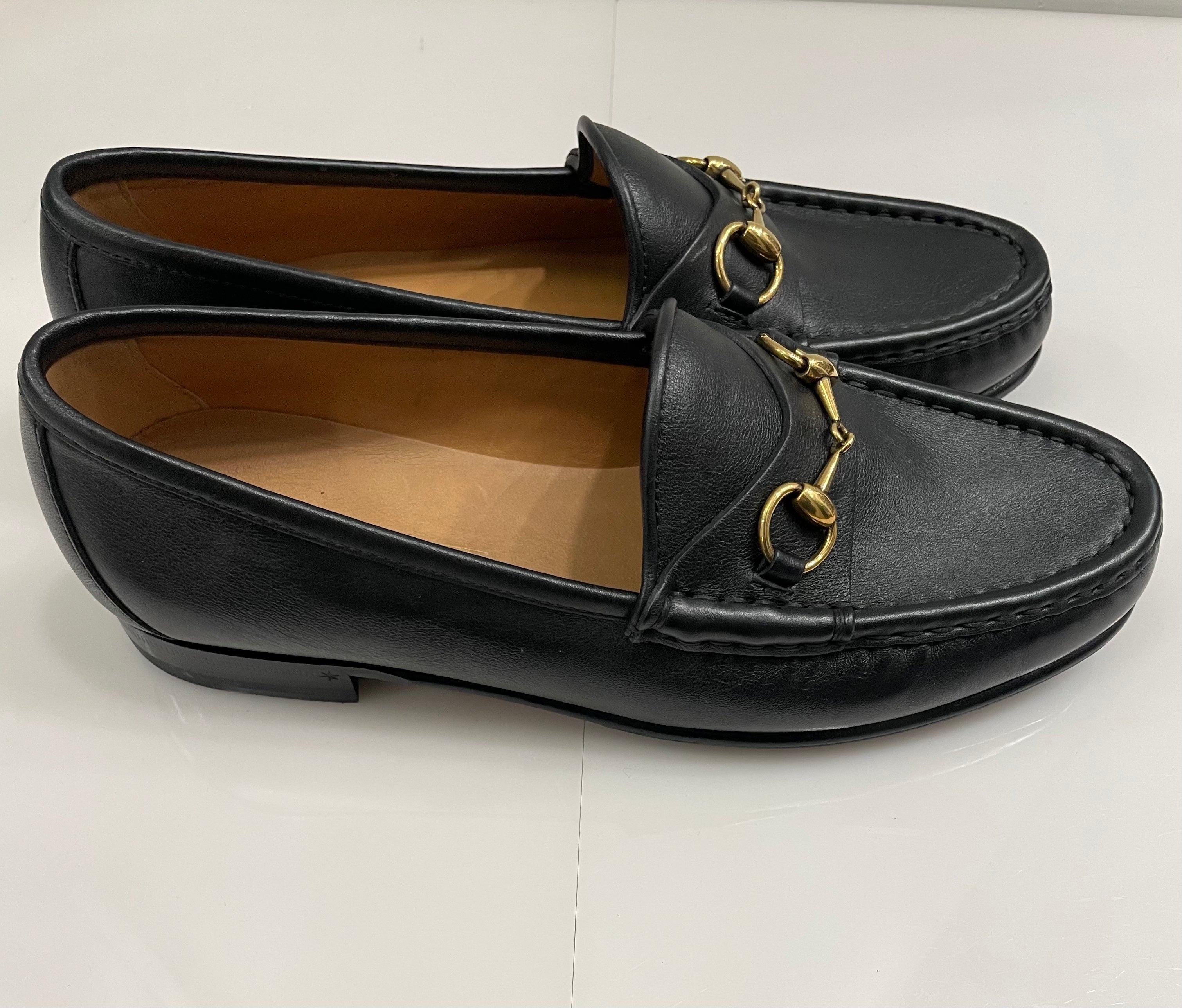 GUCCI 1953 HORSEBIT CALFSKIN LEATHER LOAFERS