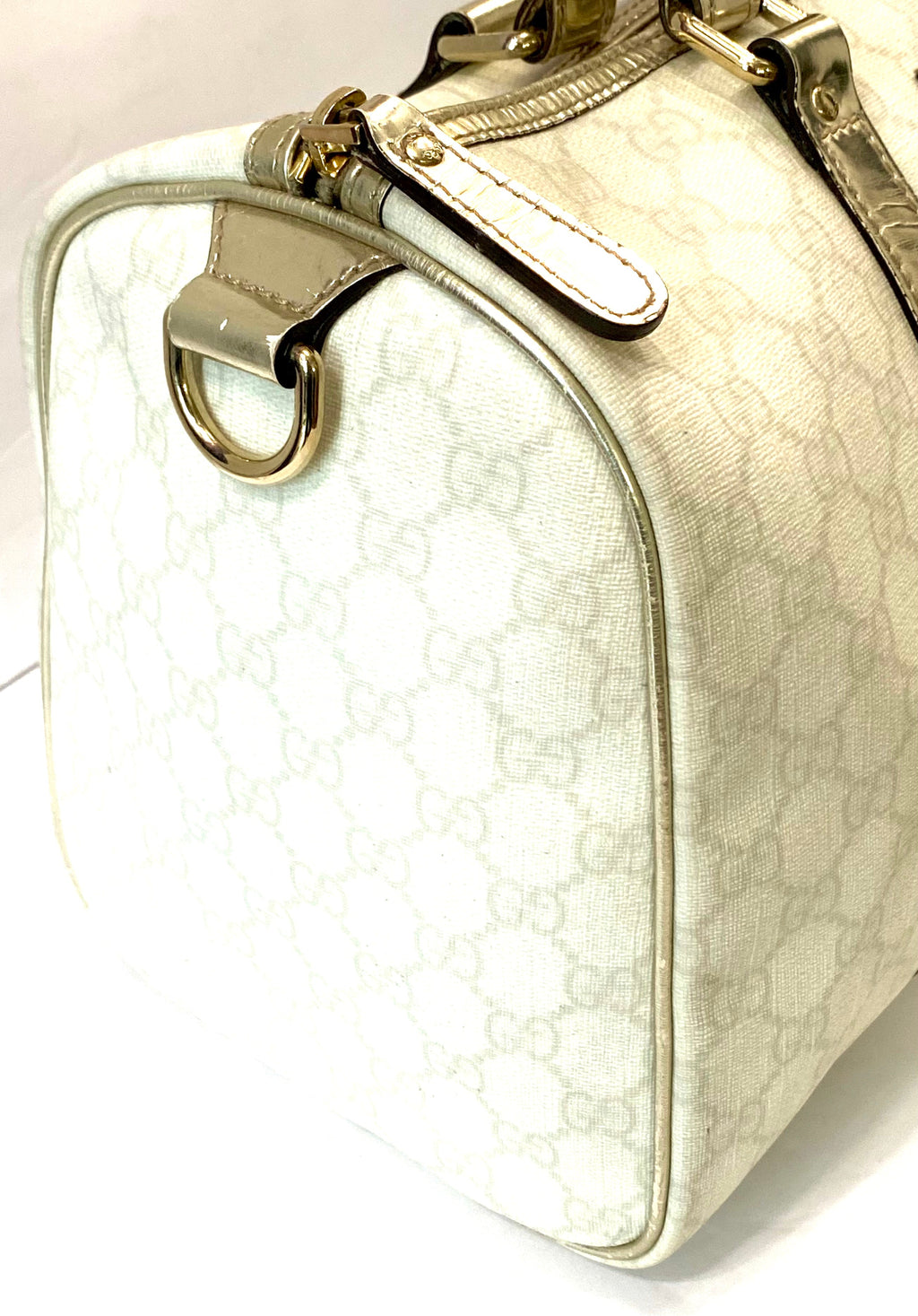 GUCCI IMPRIME MONOGRAM MEDIUM JOY BOSTON BAG