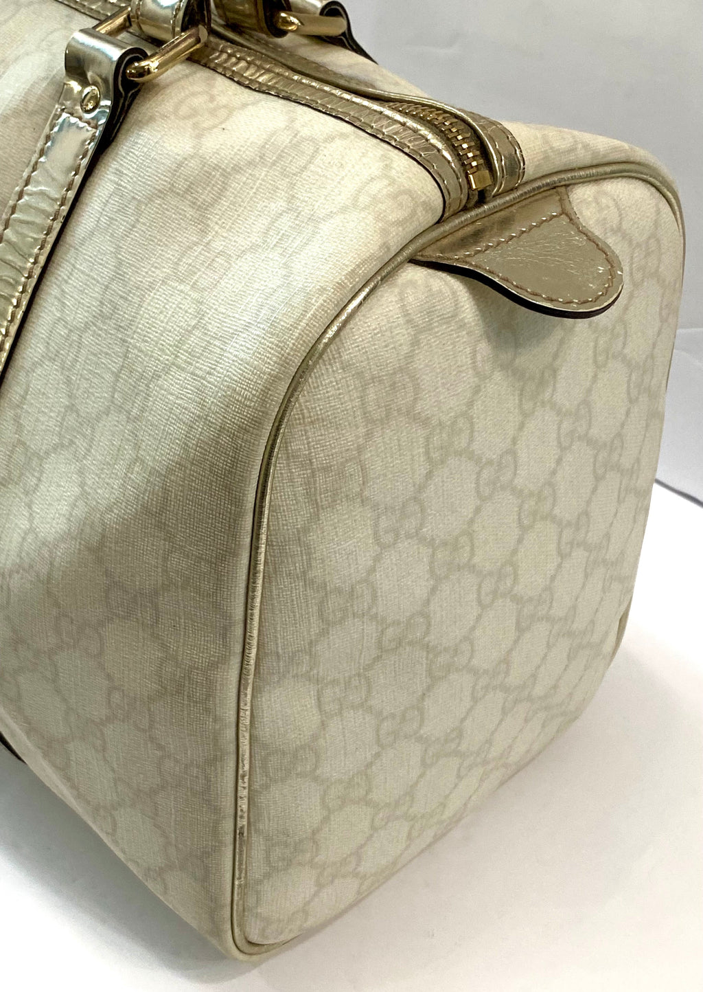 GUCCI IMPRIME MONOGRAM MEDIUM JOY BOSTON BAG