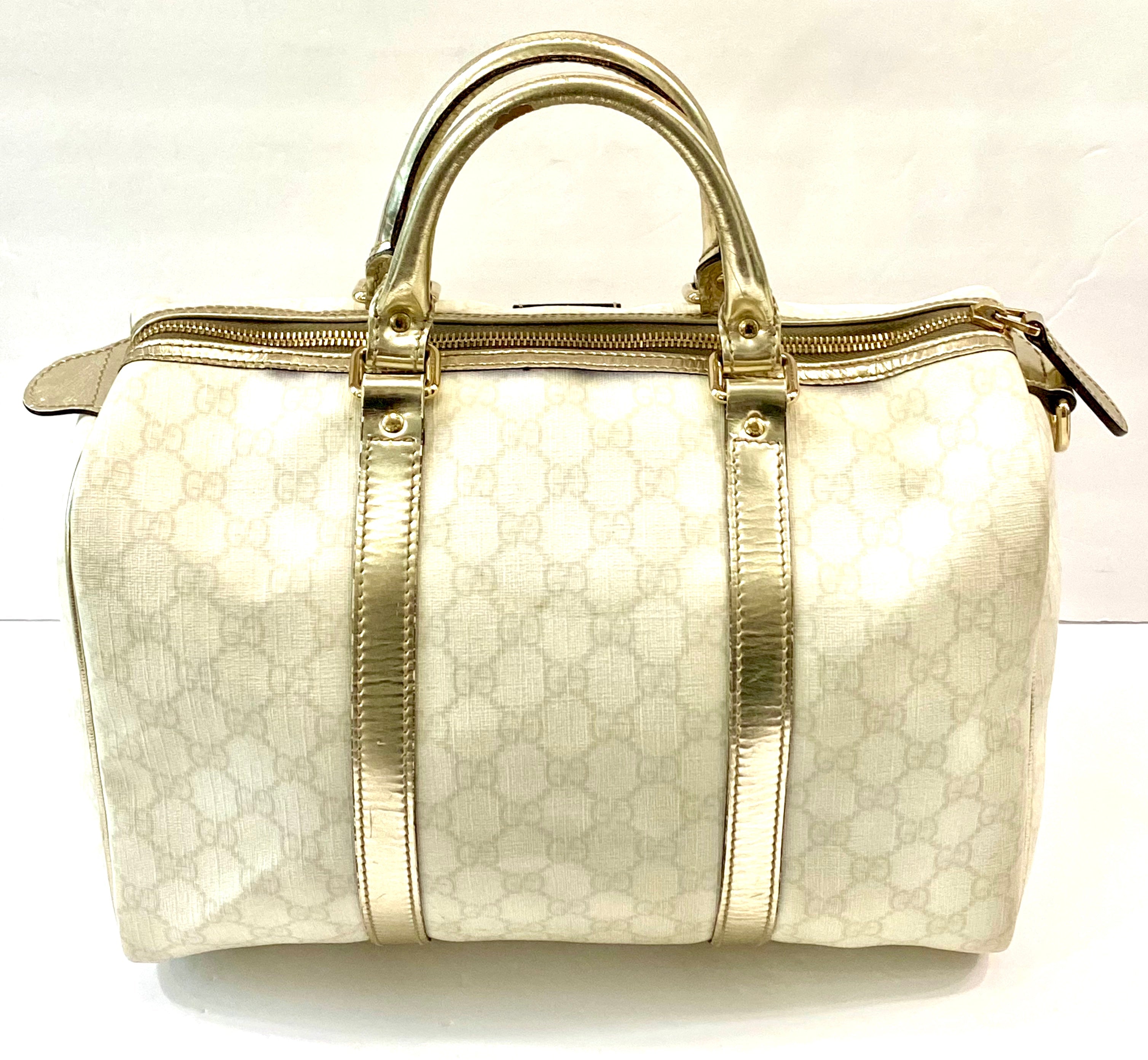 GUCCI IMPRIME MONOGRAM MEDIUM JOY BOSTON BAG