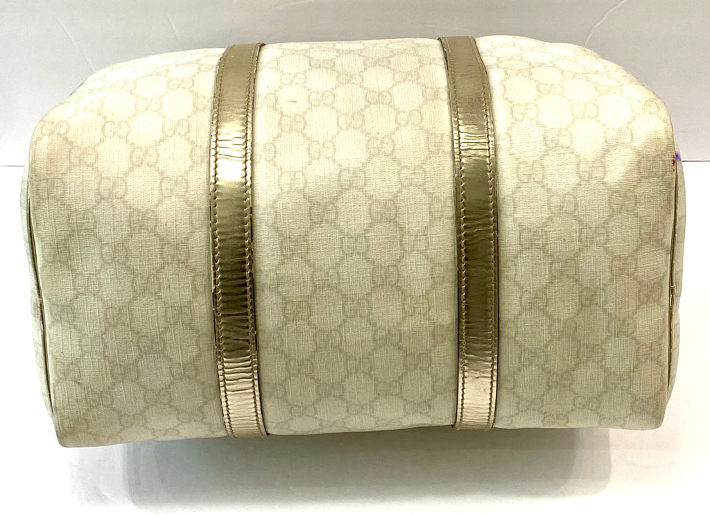 GUCCI IMPRIME MONOGRAM MEDIUM JOY BOSTON BAG
