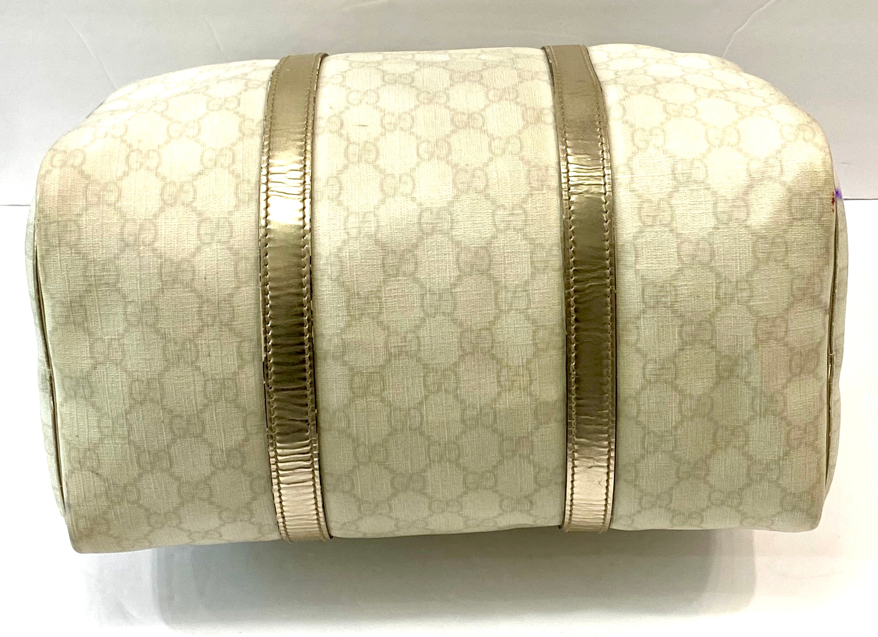 GUCCI IMPRIME MONOGRAM MEDIUM JOY BOSTON BAG