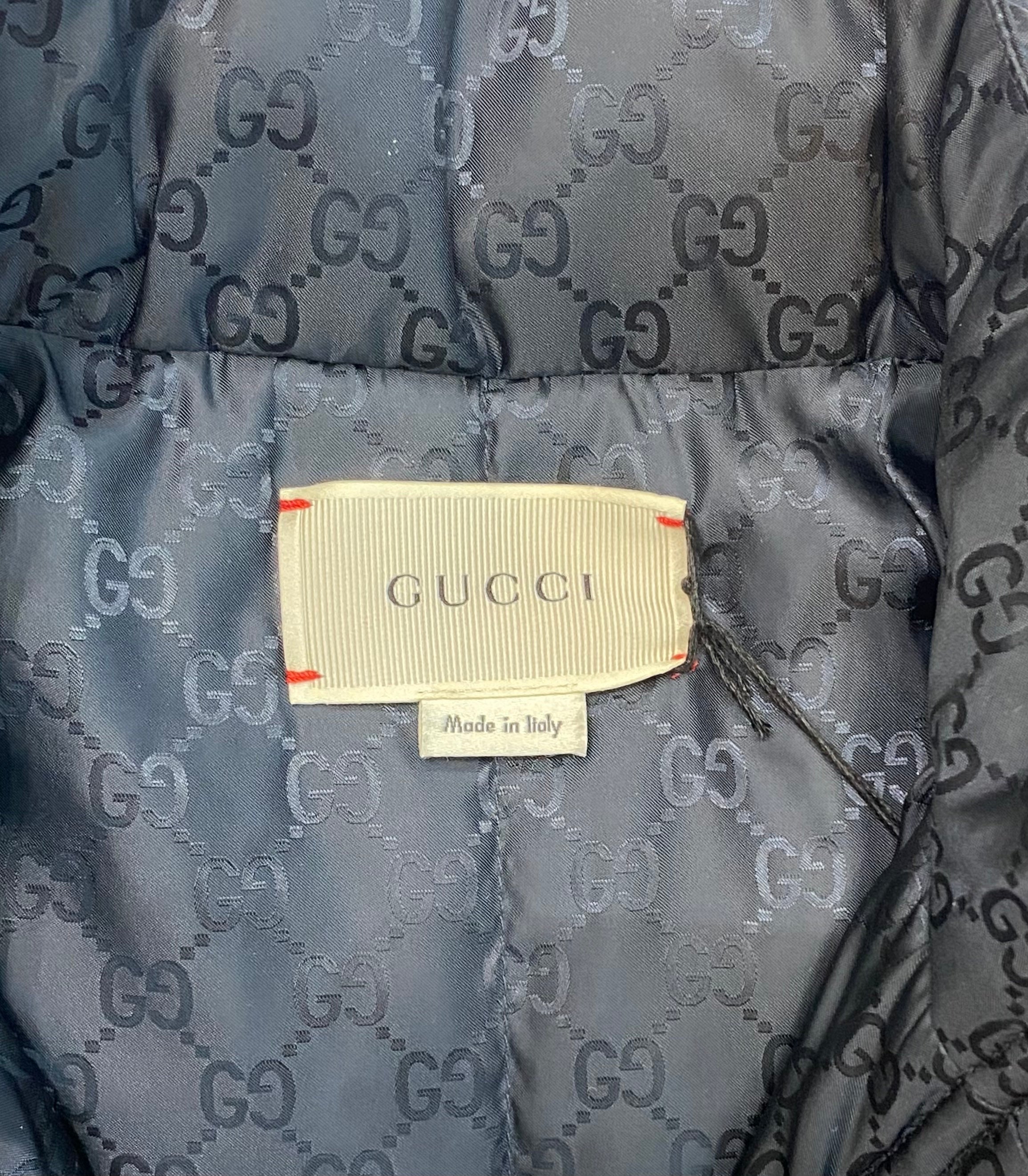 GUCCI GG MONOGRAM KIDS HOODED DOWN COAT