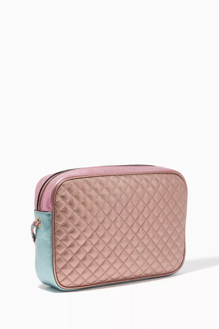 GUCCI LAMINATED NAPPA LEATHER TRAPUNTATA ZUMI SHOULDER BAG
