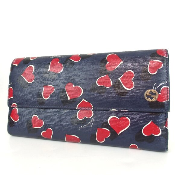 GUCCI HEARTBEAT LIMITED EDITION LEATHER WALLET