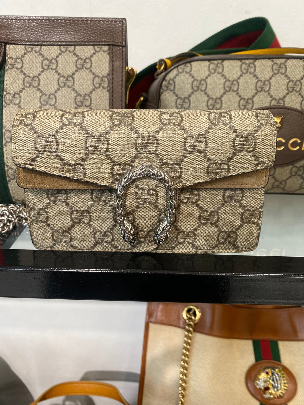 GUCCI MINI DIONYSUS GG SUPREME BAG