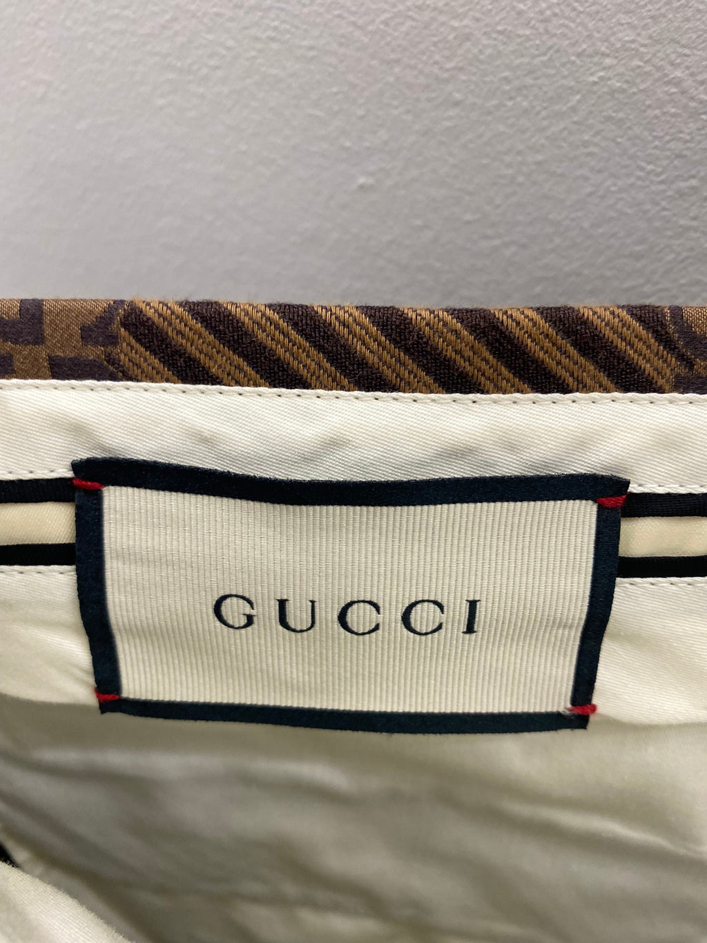 GUCCI MONOGRAM MEN'S TROUSERS
