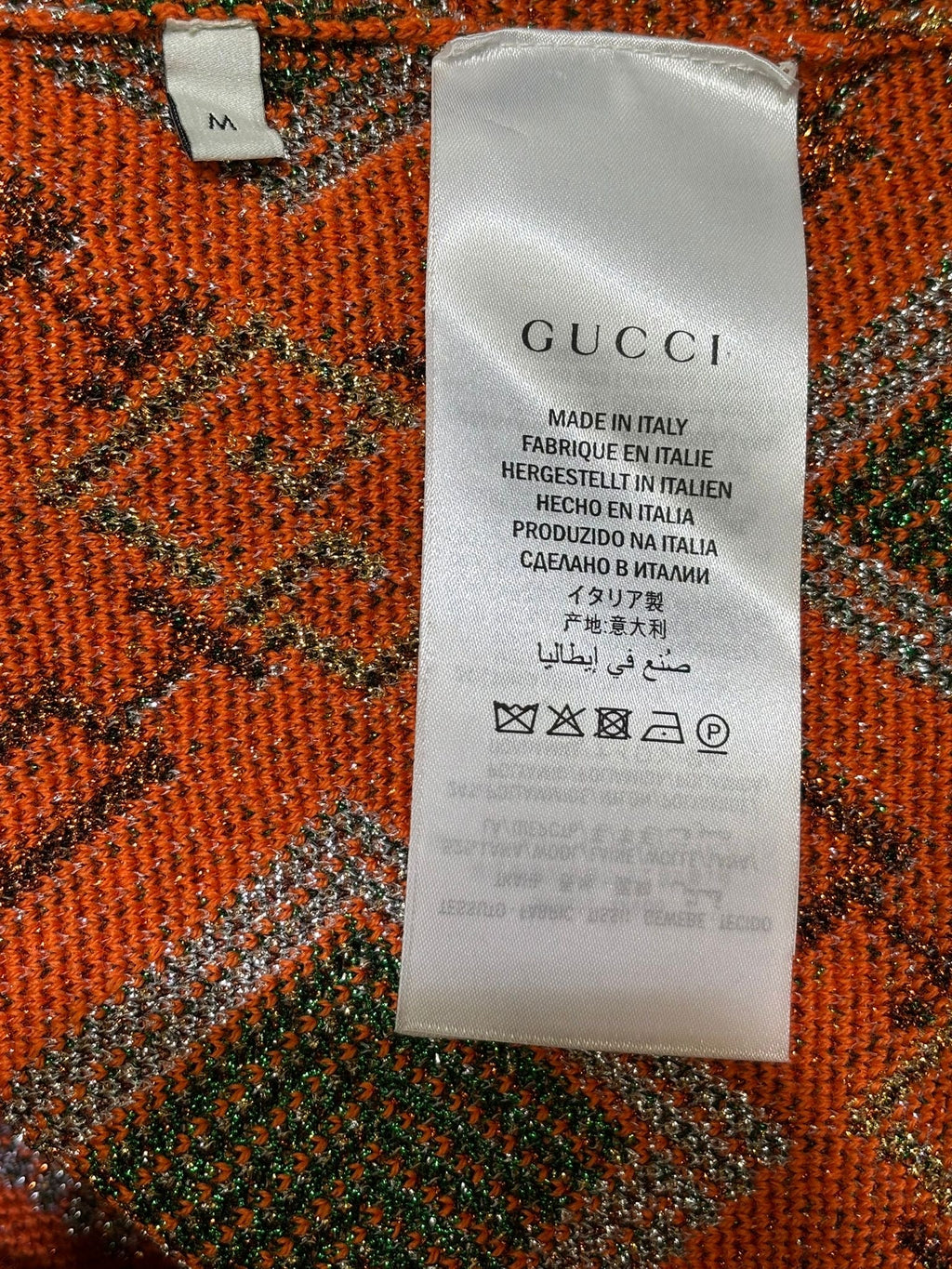 GUCCI MEN'S WOOL BLEND ROLLNECK SWEATER