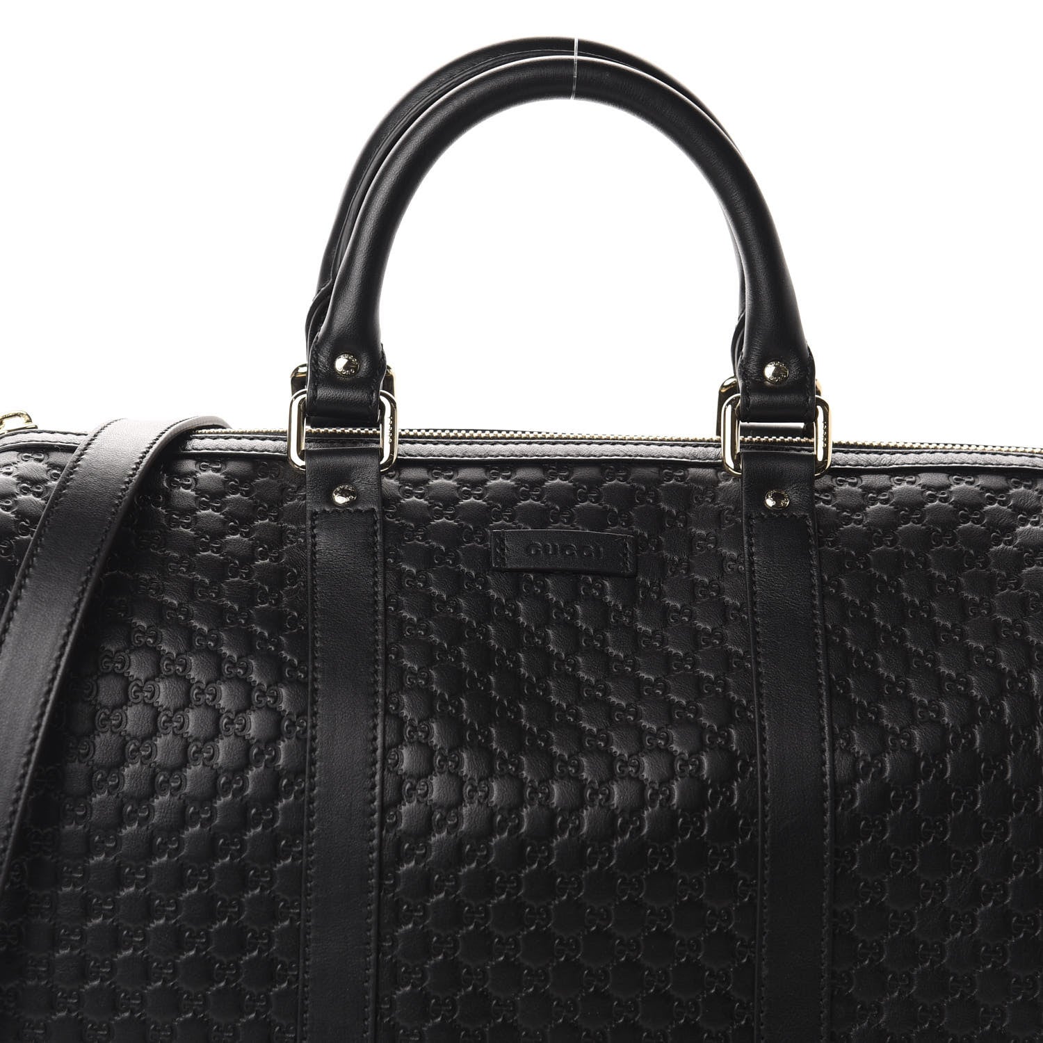 GUCCI MICROGUCCISSIMA LEATHER MEDIUM JOY BOSTON BAG